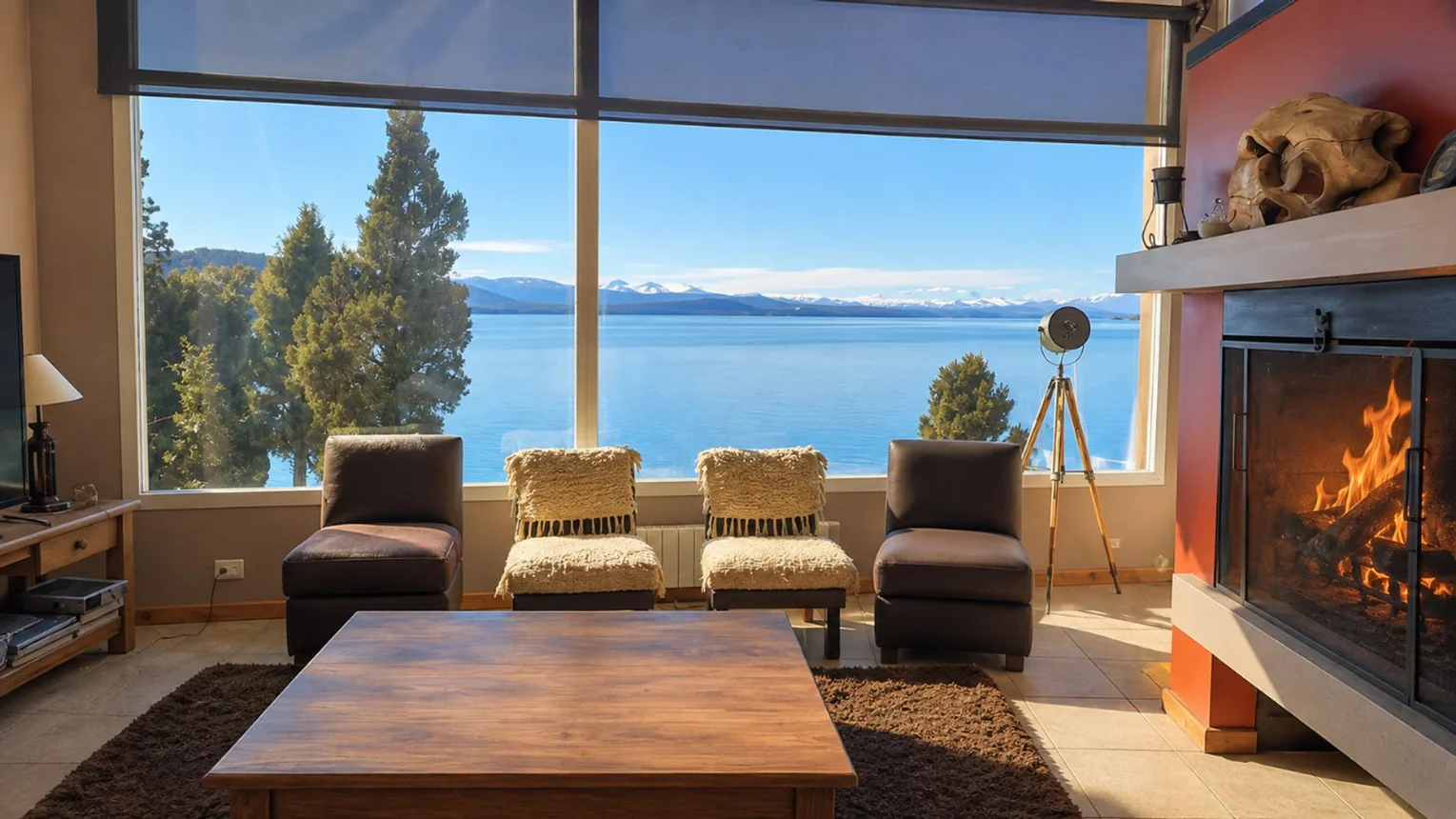 Alquiler residencia sobre costa del lago bariloche, foto 1