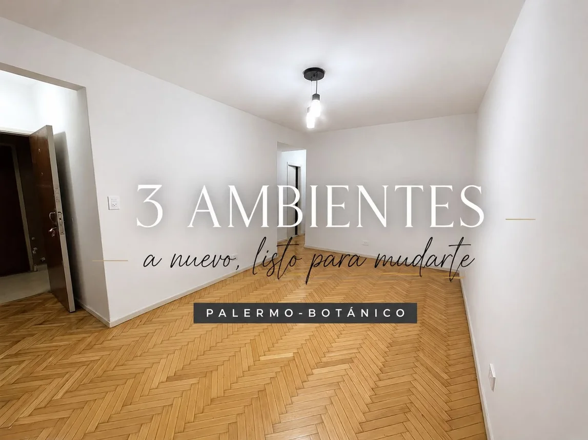 Departamento en venta en Palermo