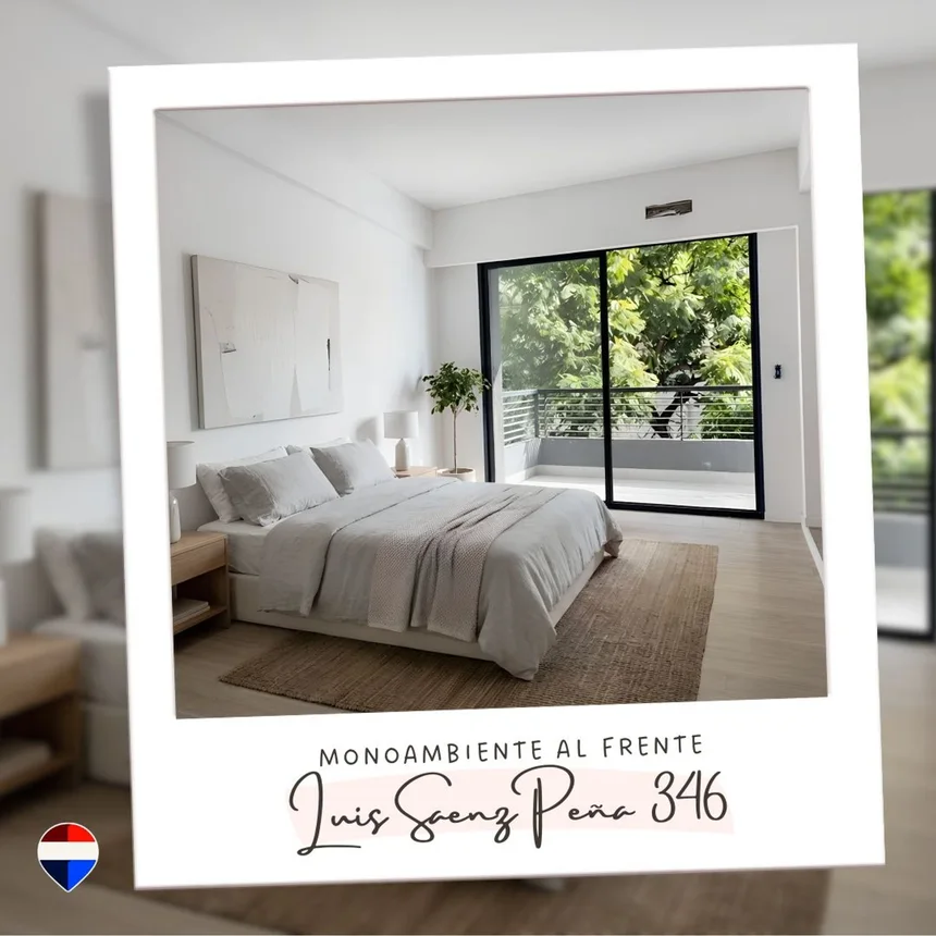 Monoambiente en venta en Monserrat, Luis Saenz Peña 300