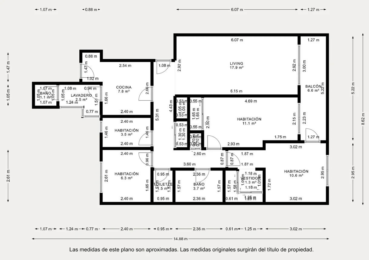 Departamento de 5 ambientes en venta en Caballito, Avenida Juan Bautista Alberdi 1500, foto 2