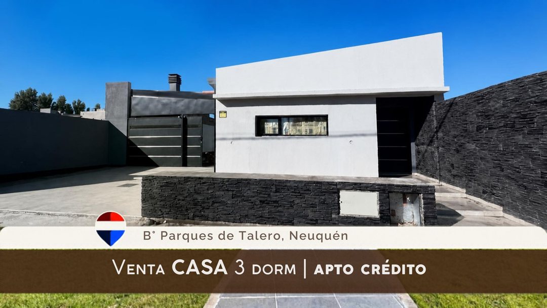 EN VENTA CASA 3 DORM. EN PB A ESTRENAR APTA CRED