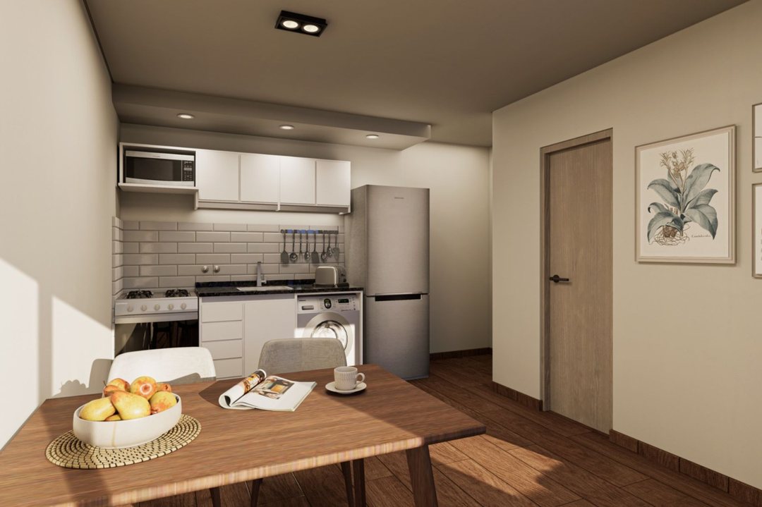DEPARTAMENTO EN VENTA DE POZO 1 DORMITORIO CENTRO