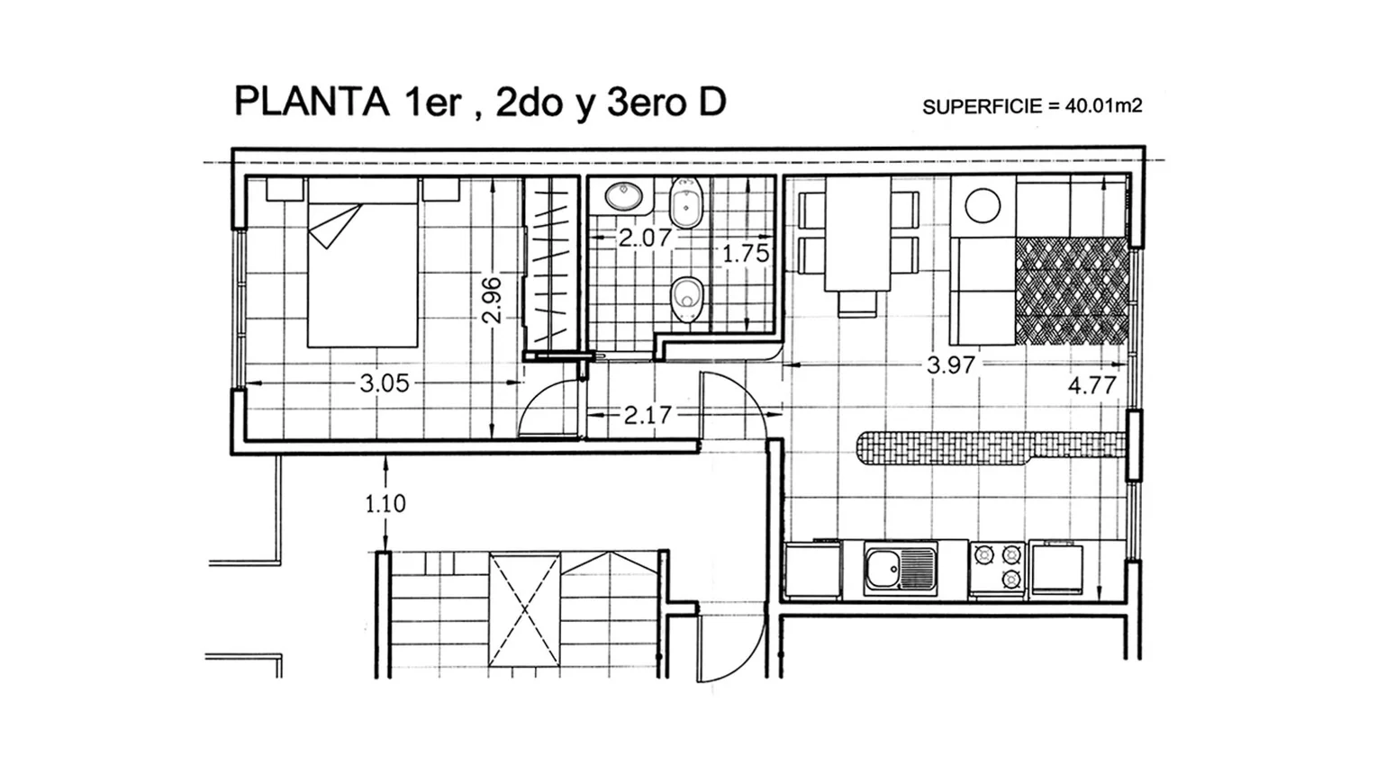 Departamento de 2 ambientes en venta en Haedo, Defensa 800, foto 5