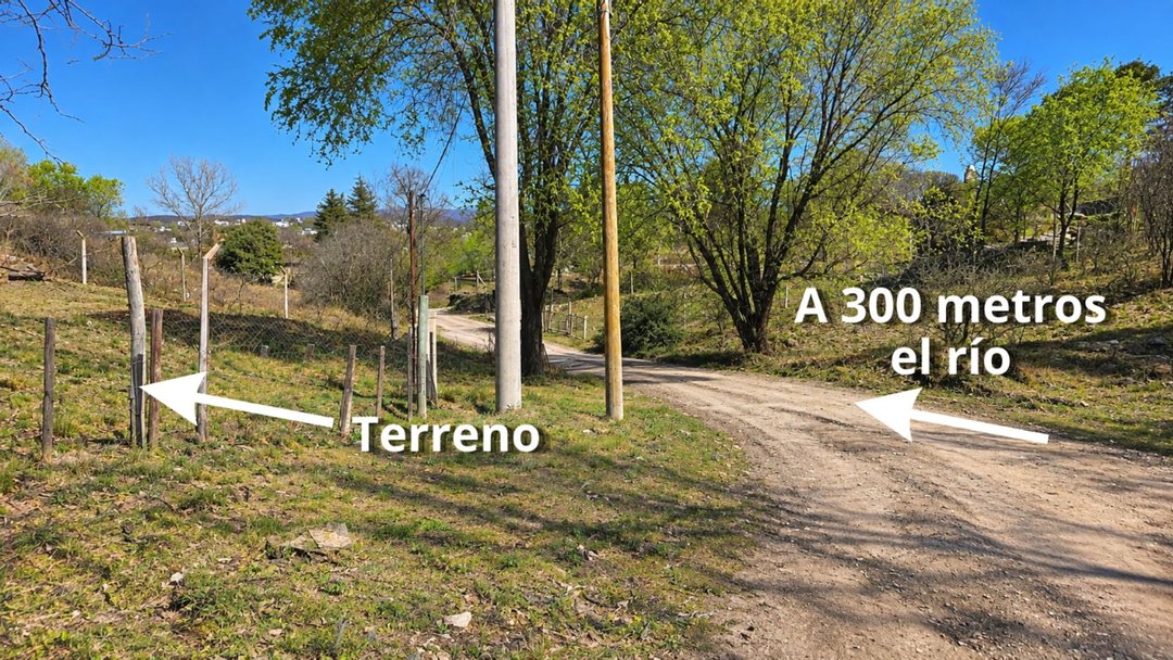 TERRENO EN SAN ANTONIO A METROS DEL RIO