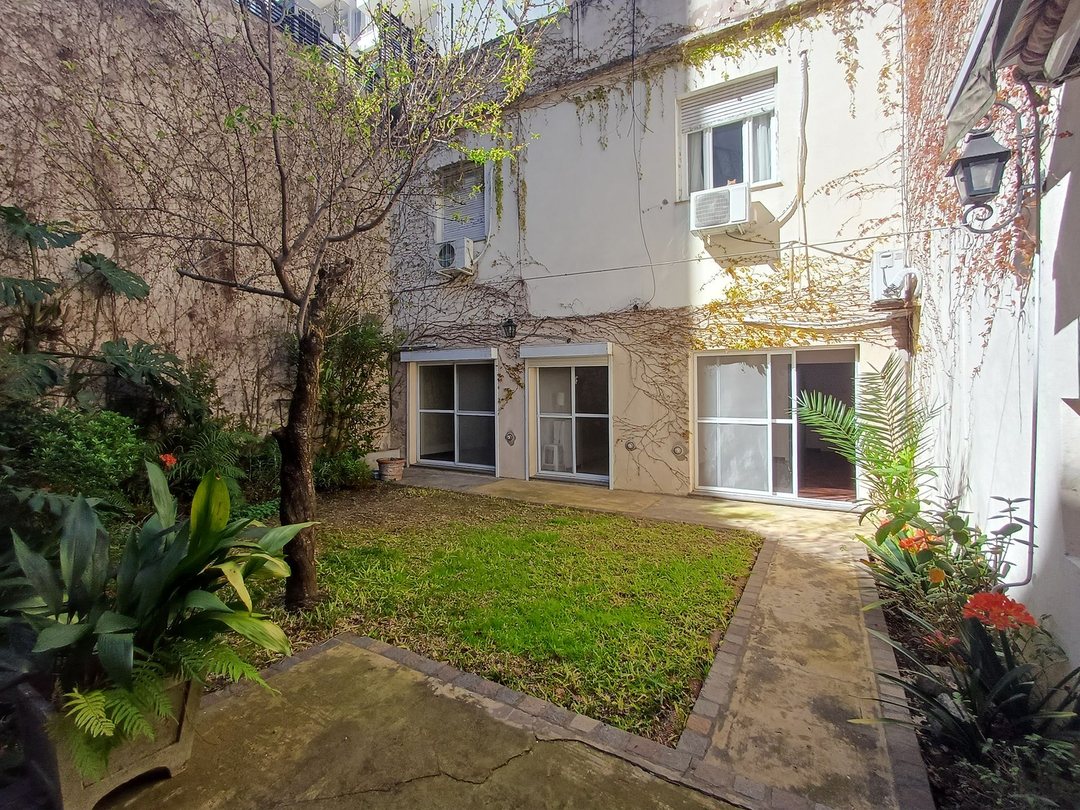 Alquiler Departamento Palermo 3 amb jardin y patio