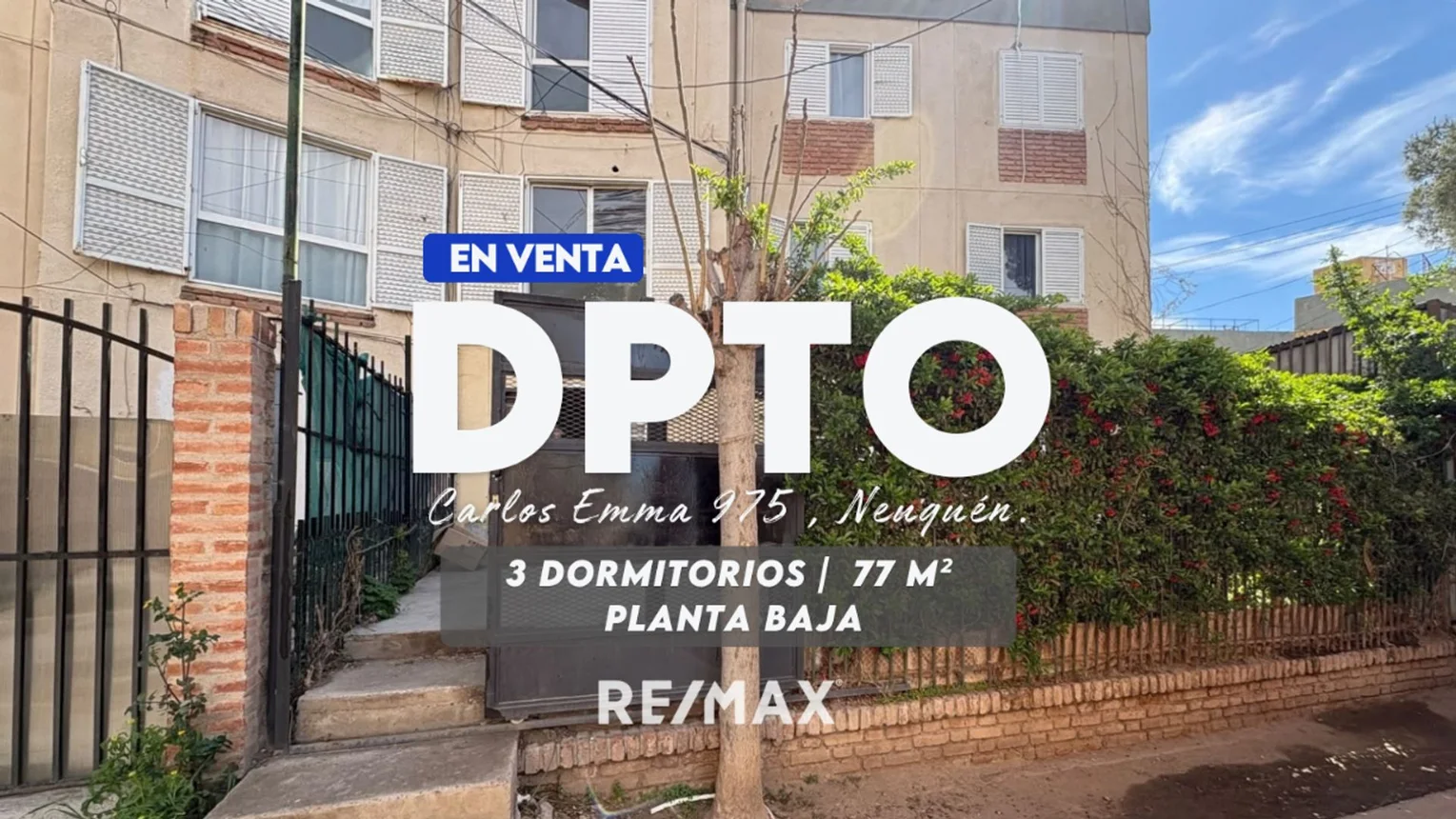 Departamento de 4 ambientes en venta en Neuquén, Carlos Emma 900
