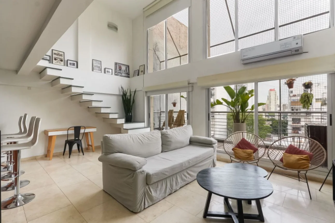 Dúplex de 2 ambientes en alquiler en Villa Crespo, Thames 500