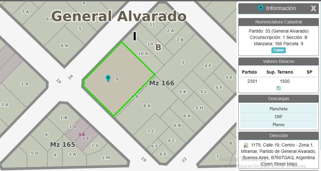 VENTA TERRENO 1.500 METROS  MIRAMAR CENTRO