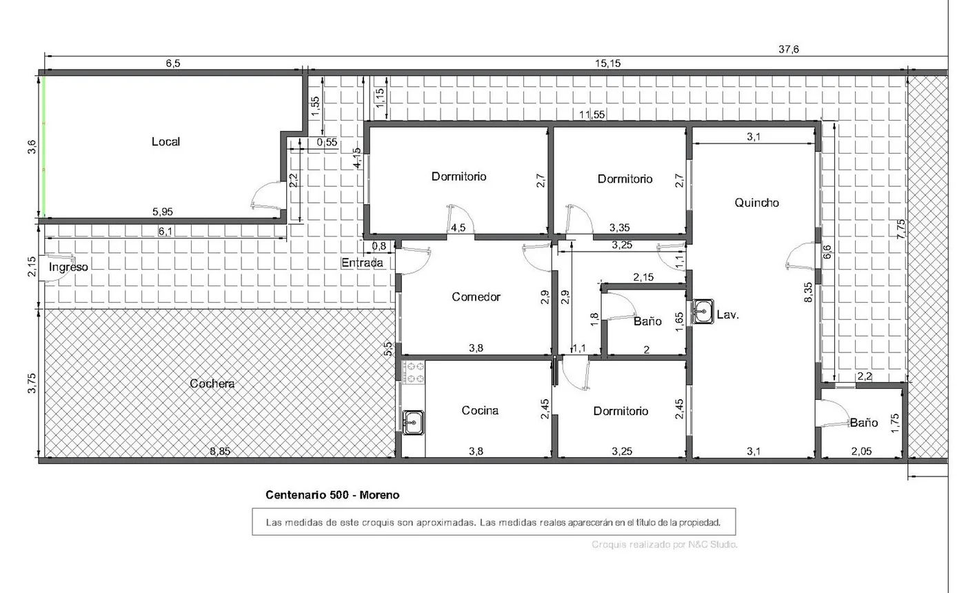 Casa de 3 ambientes en venta en Moreno, Centenario 500, foto 2