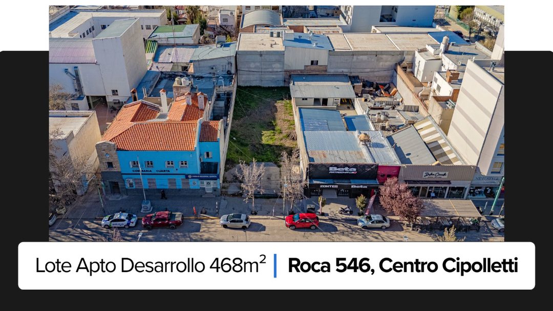 Terreno Apto Desarrollo en VENTA