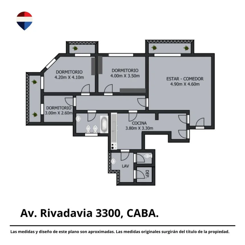 Departamento en venta en Balvanera, foto 3