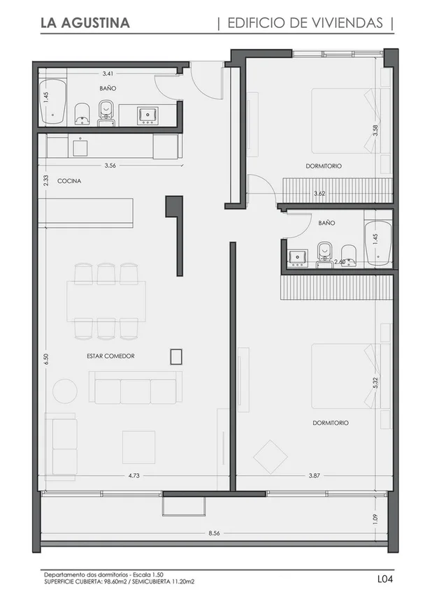 Semipiso de 3 ambientes en venta en Neuquén, Santiago del Estero 100, foto 2