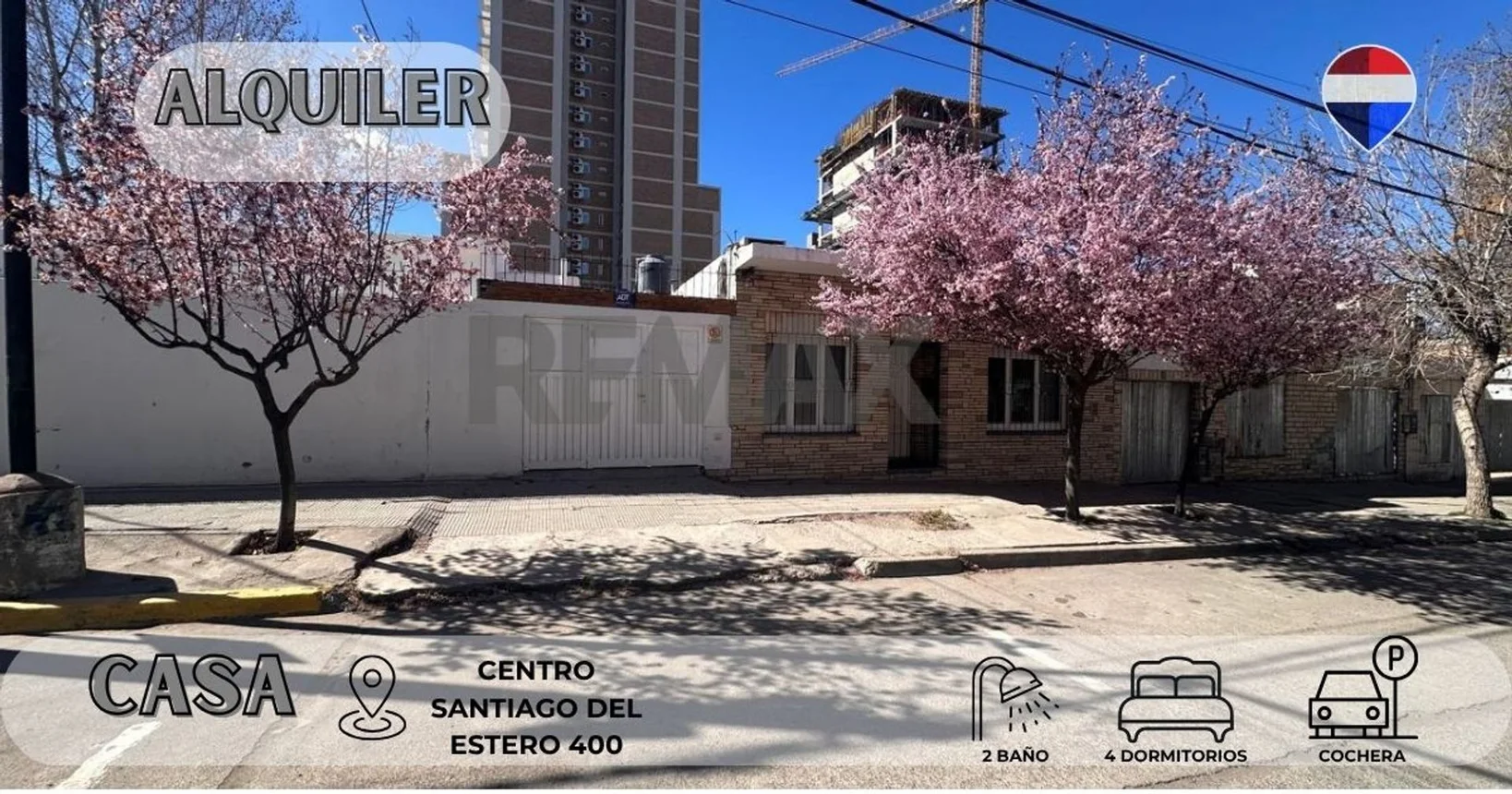 Casa de 5 ambientes en alquiler en Neuquén, Santiago del Estero 400