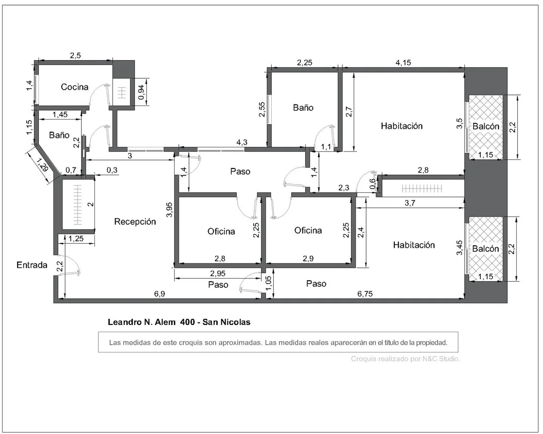 Departamento en venta en San Nicolás, foto 2