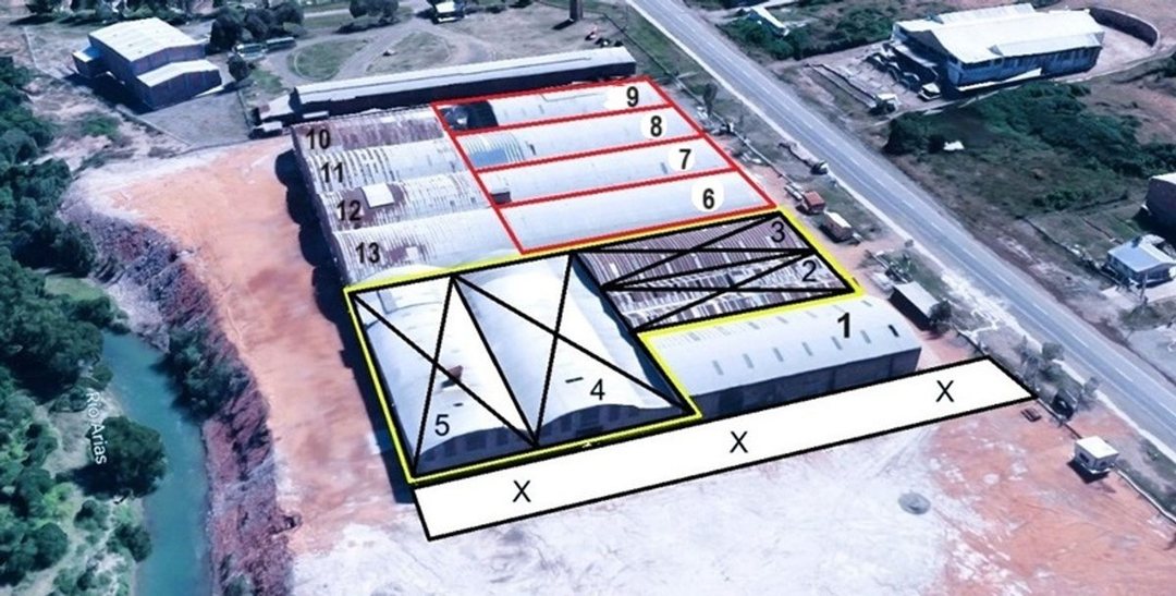 Alquiler Galpón 1.600m2Parque Industrial adaptable
