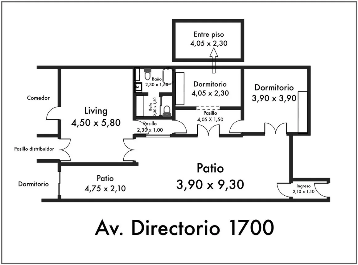 PH de 6 ambientes en venta en Parque Chacabuco, Avenida Directorio 1700, foto 4