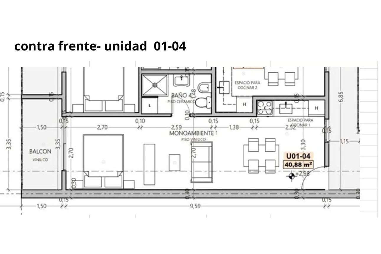 Monoambiente en venta en Santa Fe, Pasaje Ingenieros 4900, foto 2