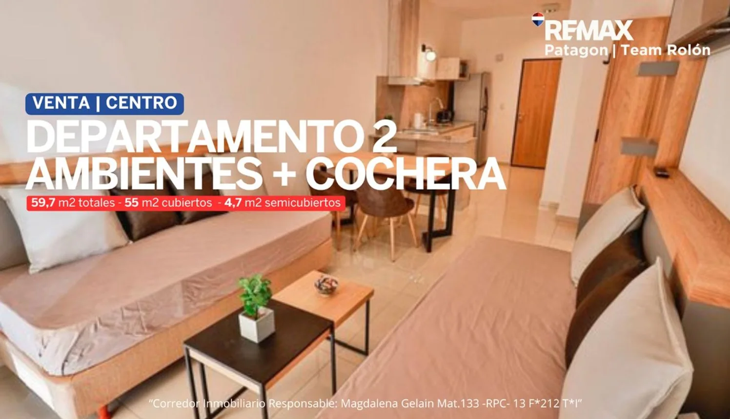 Departamento en venta en San Carlos de Bariloche