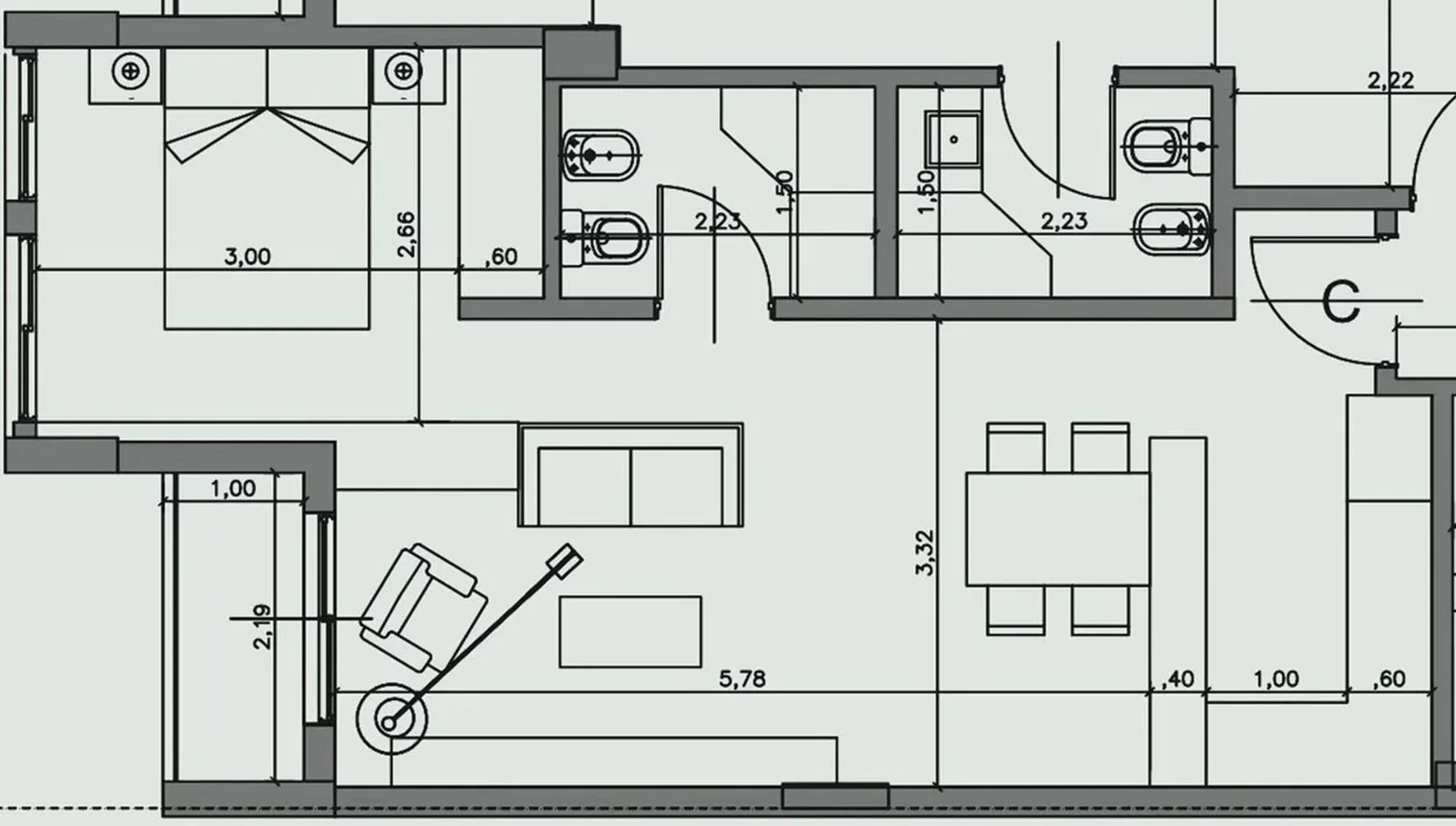 Departamento de 2 ambientes en venta en Banfield, Avenida Adolfo Alsina 300, foto 2