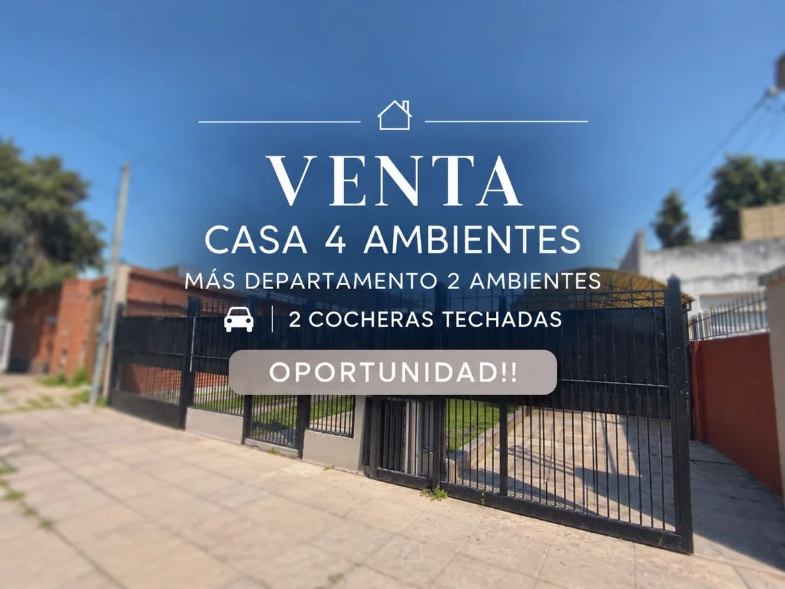 Casa de 4 ambientes en venta en Merlo, Paso de los Patos 800
