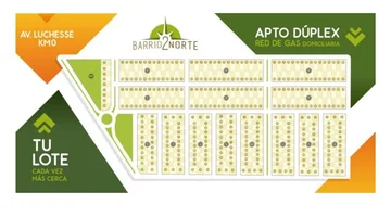 Lote 360m2 en Barrio Norte 2