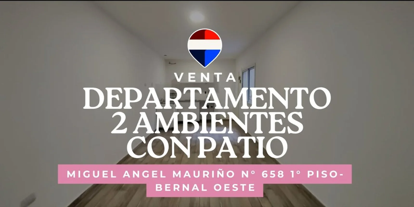 Departamento de 2 ambientes en venta en Bernal Oeste, Miguel Ángel Mauriño 600