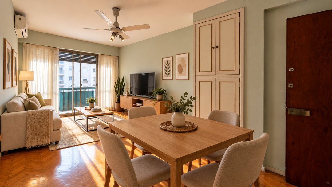 VENTA DPTO 2 AMBIENTE BALCON APTO CREDITO RECOLETA