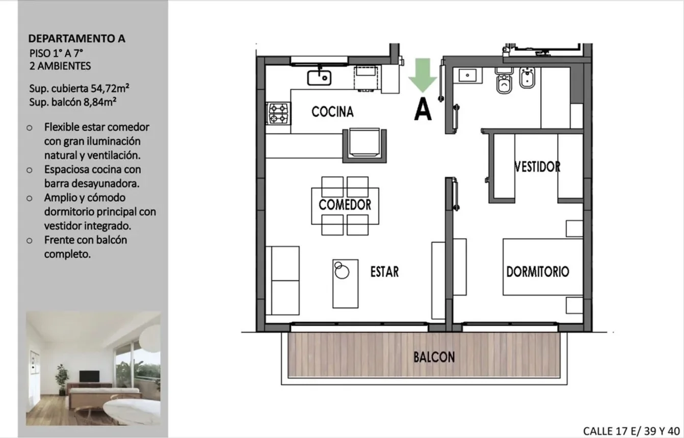 Departamento en venta en La Plata, foto 4