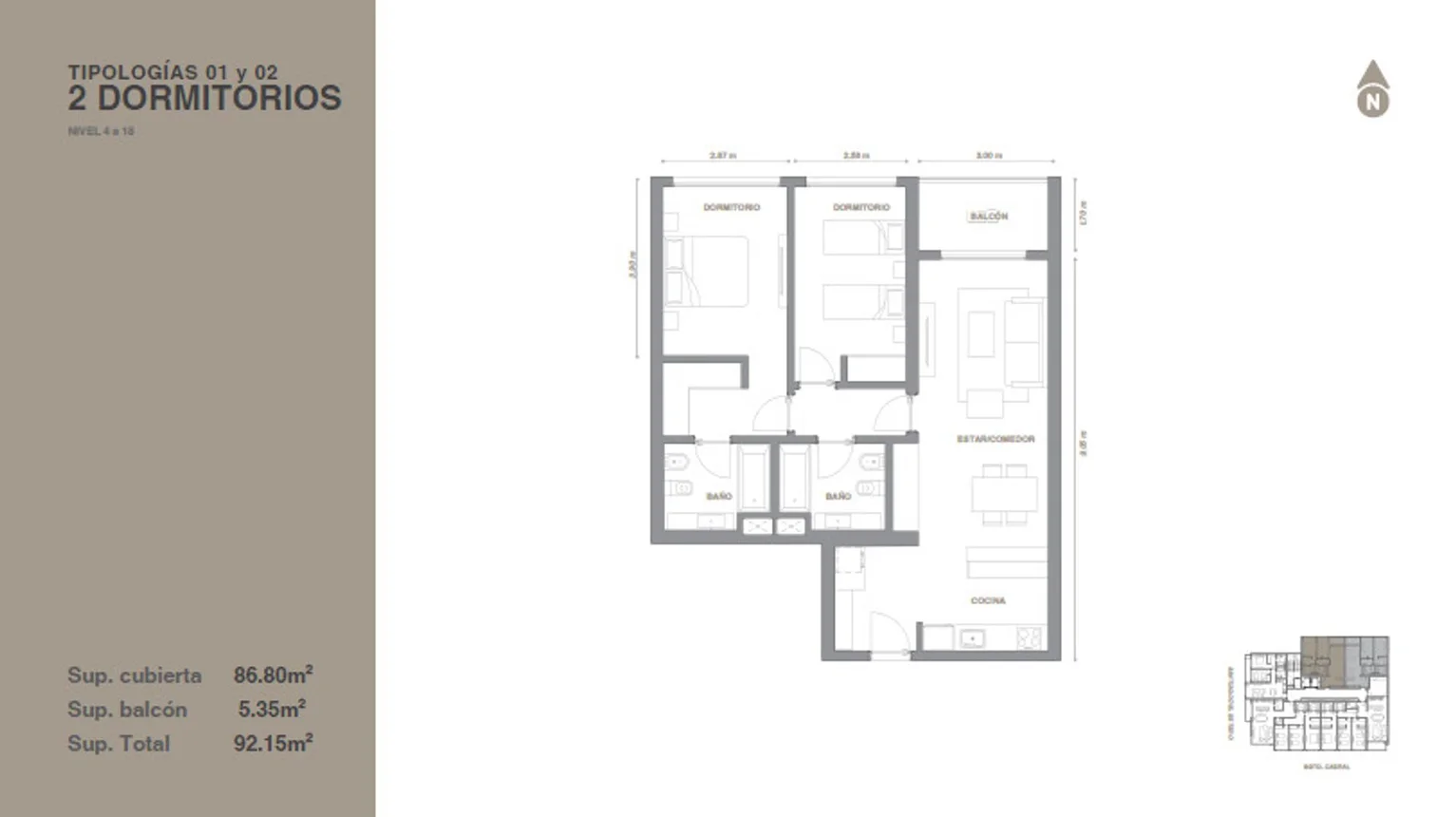 Departamento de 3 ambientes en venta en Neuquén, Santiago del Estero 600, foto 3