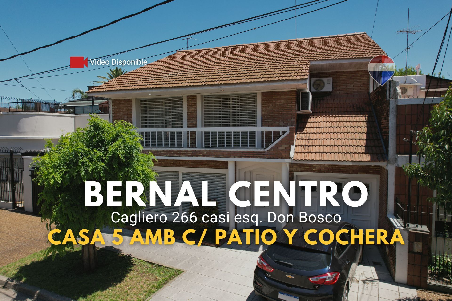 Venta Casa 5 amb c/ cochera en Bernal Centro