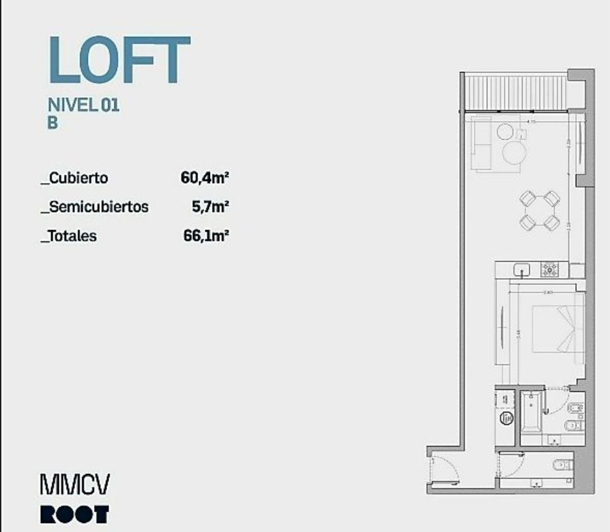 Foto 33 — ALQUILER DEPARTAMENTO LOFT 60M2  VILLA PUEYRREDON