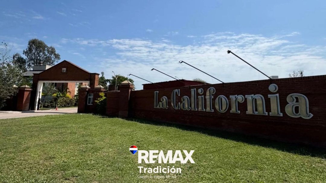 TERRENO EN VENTA - BARRIO LA CALIFORNIA