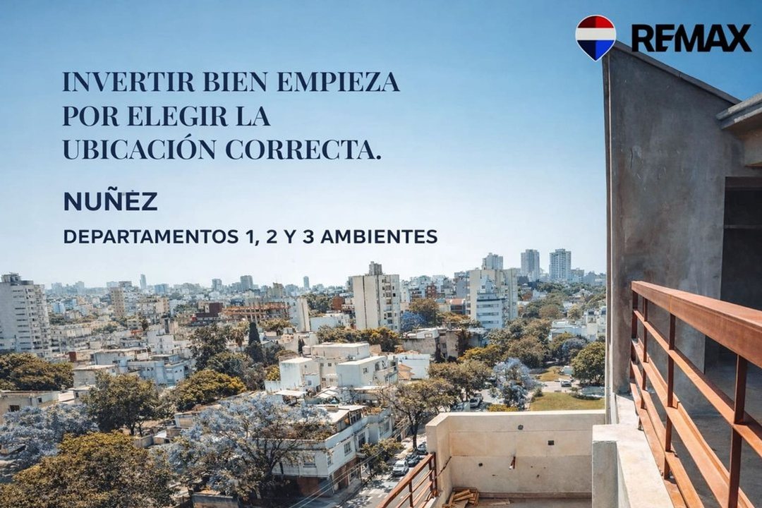 Venta Departamento 2 Ambientes Nuñez Terraza
