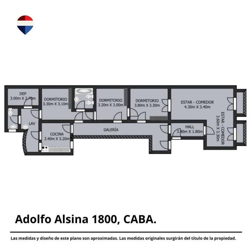 Departamento en venta en Balvanera, foto 3