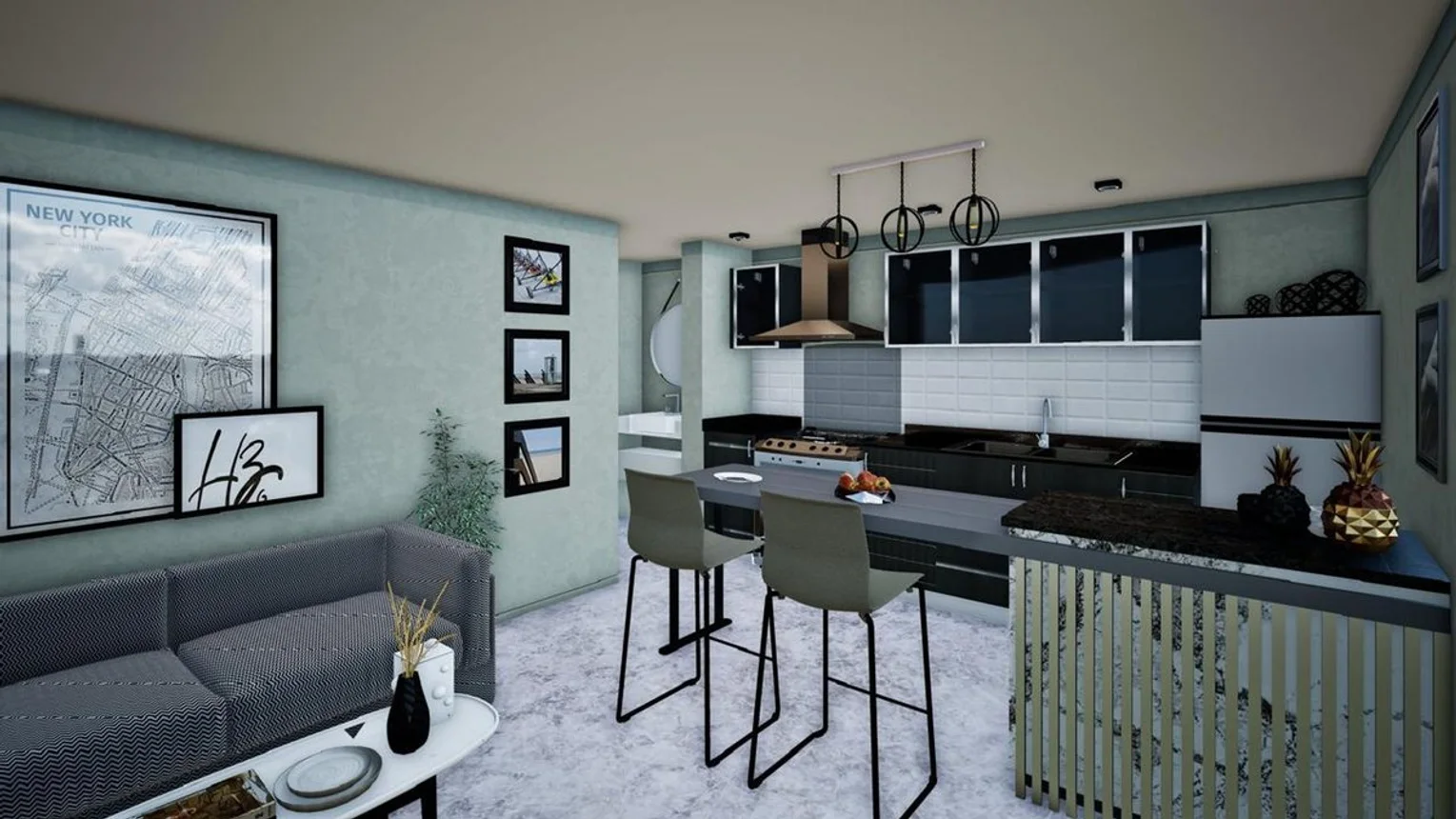 Departamento de 2 ambientes en venta en Luján de Cuyo, Saba Hernández 900, foto 4