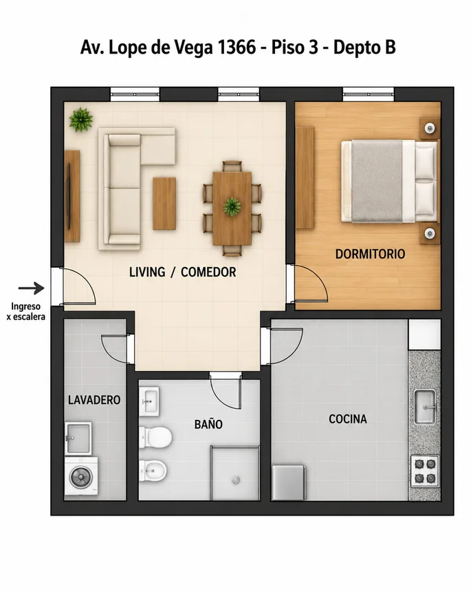 Departamento en venta en Villa Luro, foto 2
