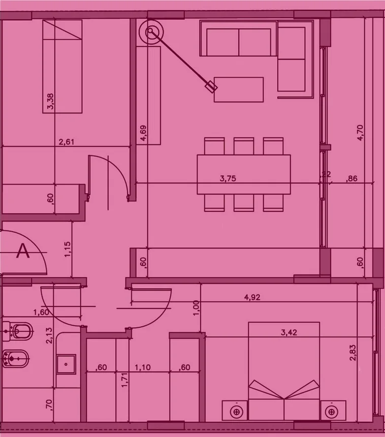 Departamento de 3 ambientes en venta en Banfield, Avenida Adolfo Alsina 300, foto 2