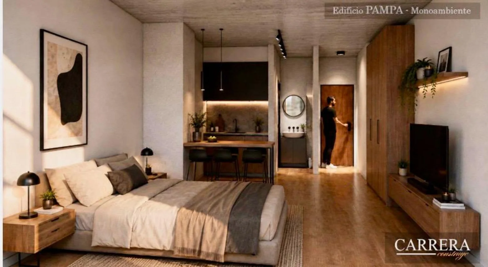 Monoambiente en venta en La Plata