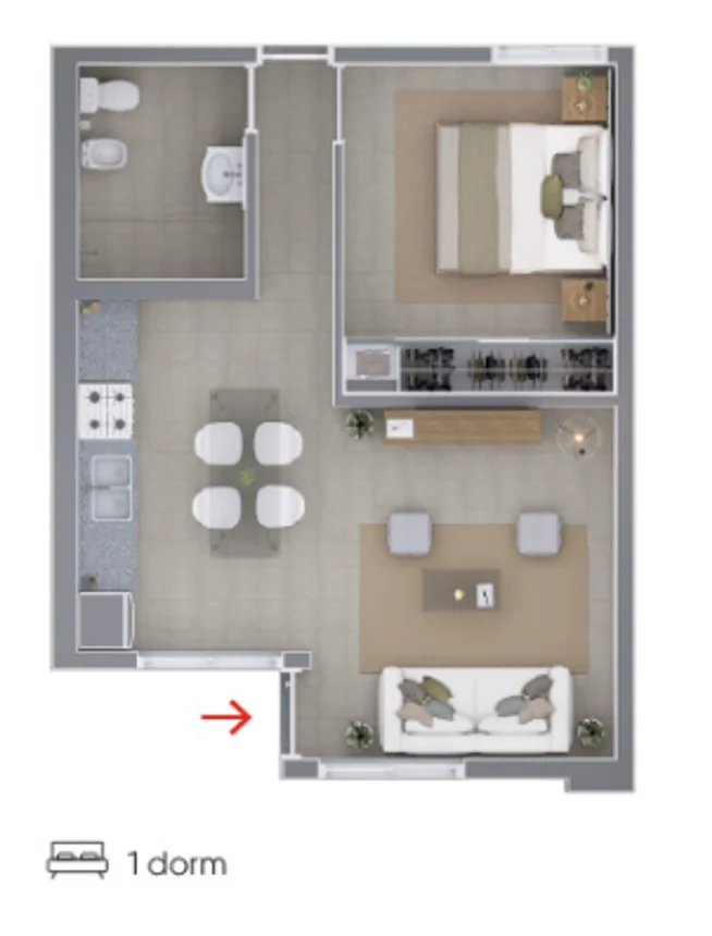 Casa de 2 ambientes en venta en Luján de Cuyo, Acceso Sur - Lateral Este 5200, foto 3
