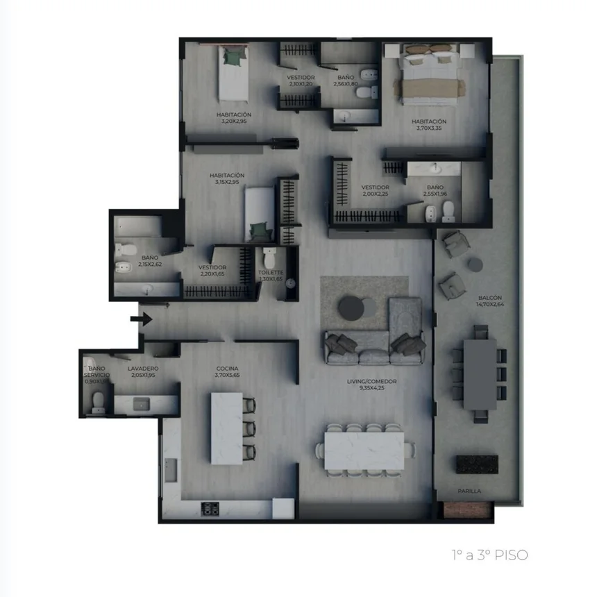 Departamento en venta en Colegiales, foto 3