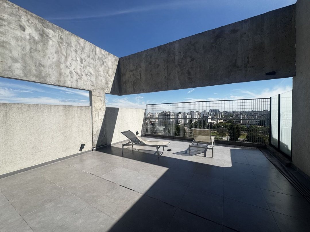 Monoambiente + balcón + SUM y Solarium