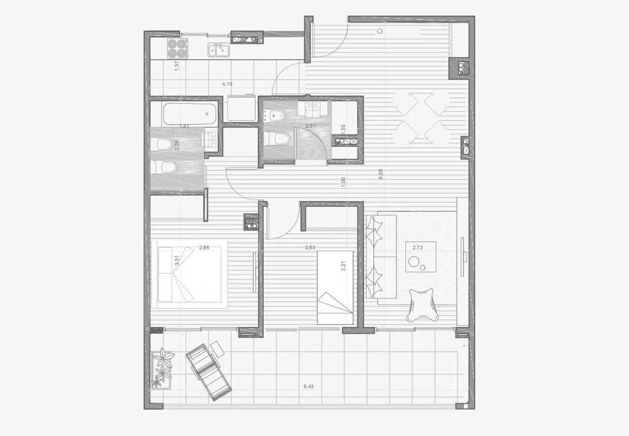 Departamento en venta en Almagro, foto 4