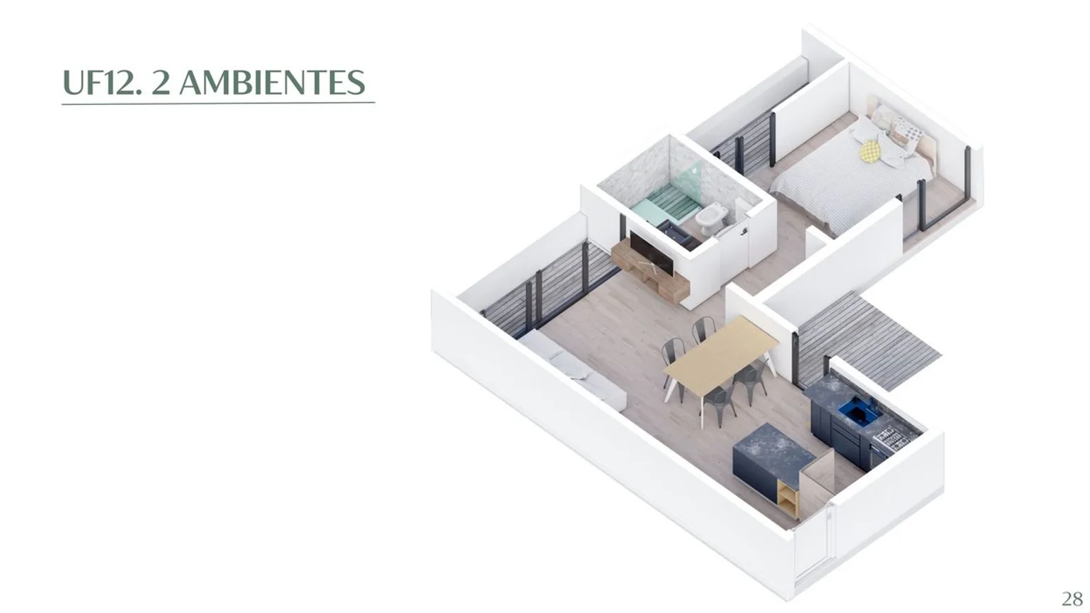 Departamento de 2 ambientes en venta en Lomas de Zamora, Antonio Sáenz 600, foto 4