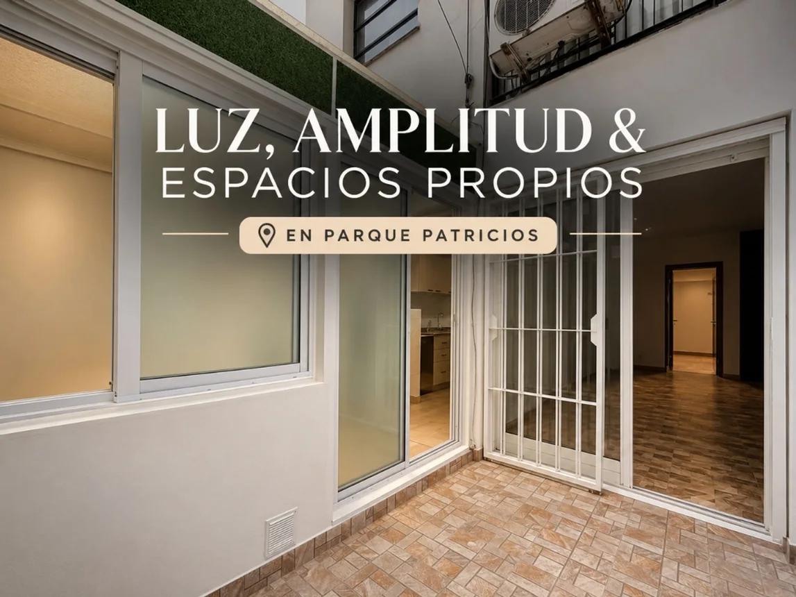 Departamento en venta en Parque Patricios