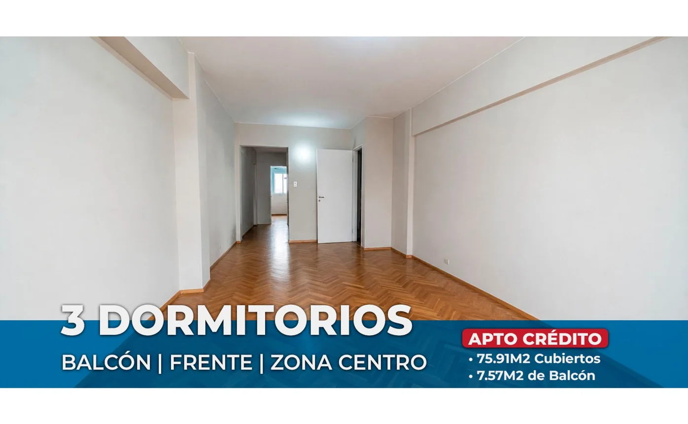 Departamento en venta 3 dormitorios centro, foto 1
