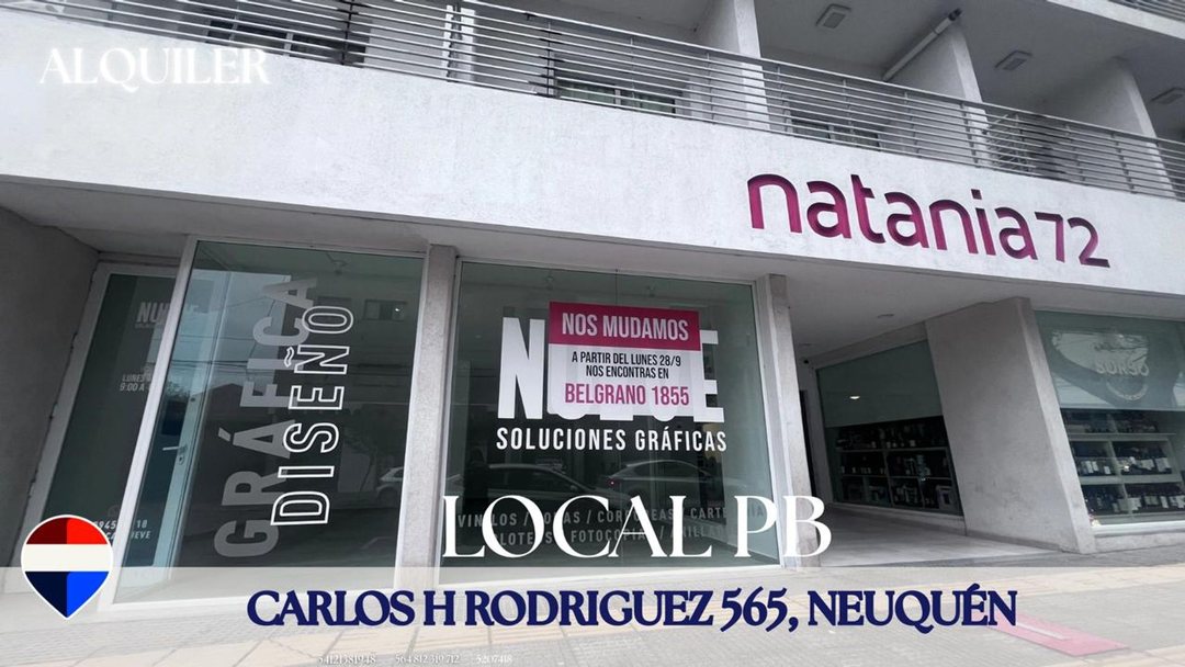 ALQUILER LOCAL COMERCIAL PB EDIFICIO NATANIA