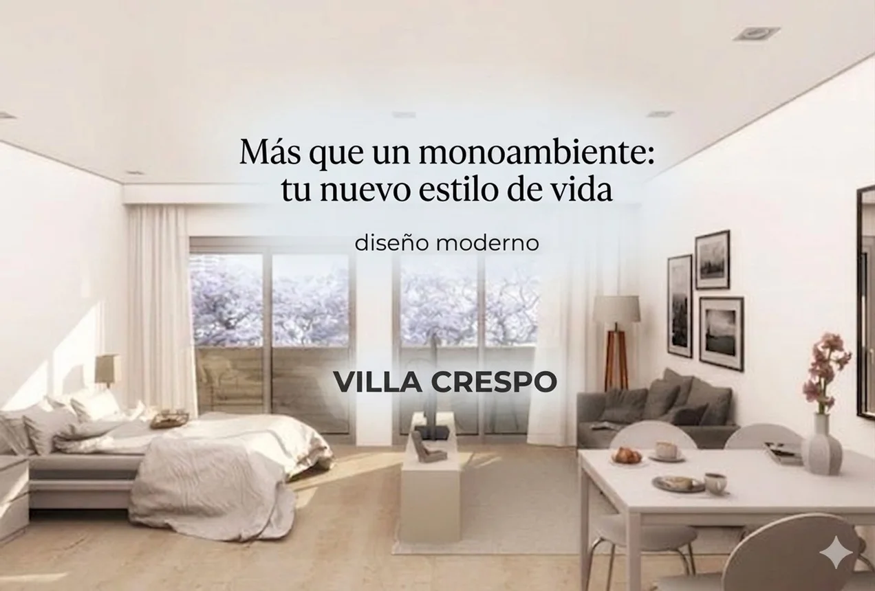 Monoambiente en venta en Villa Crespo
