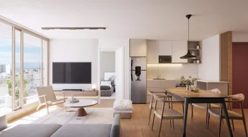 Venta Apartamento 1 dorm, terraza, Cordón Sur