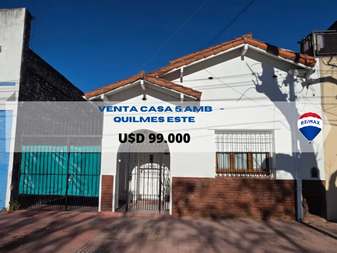 Casa en venta en Quilmes