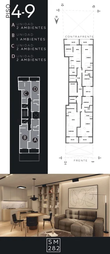 Departamento de 3 ambientes en venta en Corrientes, San Martín 200, foto 3